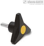 Three-arm knob VB.839/80 P-M10x30-C3